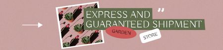 Garden Store Services Offer Ebay Store Billboard Design Template