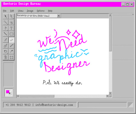 Creative Ad of Graphic Designer Vacancy Facebook Design Template