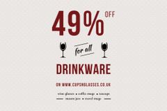 Drinkware for all shop Offer