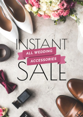 Lovely Wedding Accessories And Shoes Sale Offer