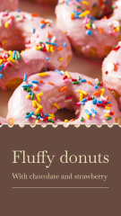 Pastry Store Offer Fluffy Doughnuts And Combo Sets