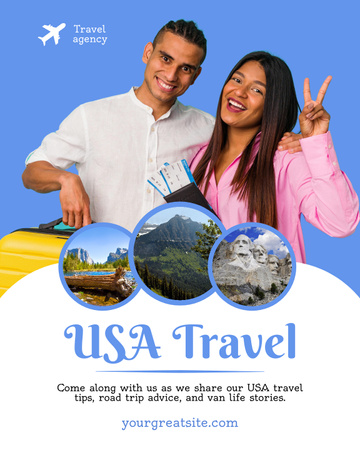 Travel Tour Offer Poster 16x20in tervezősablon