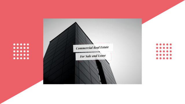 Commercial Real Estate For Sale And Lease Offer Youtube Πρότυπο σχεδίασης