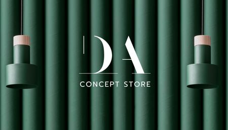 Designvorlage Home Design Store für Business Card US