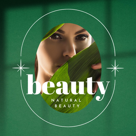 Designvorlage Skin Care Cosmetics Ad für Instagram
