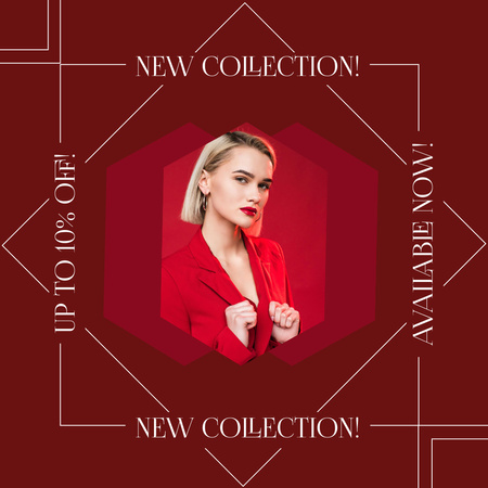 Template di design New Women's Collection Proposal Instagram