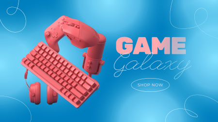 Gaming Gear Sale Offer Full HD video Design Template