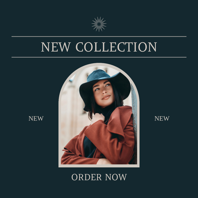 Szablon projektu Clothes and Accessories New Collection to Order Instagram