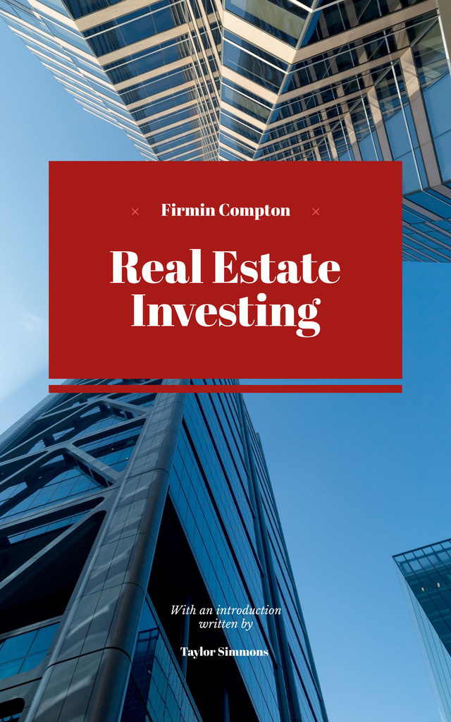 Platilla de diseño Real Estate Investing Guide Book Cover