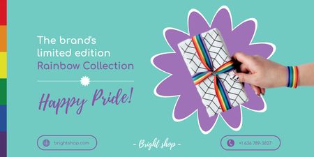 Pride Month Celebration Twitter Design Template