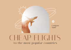 Most Popular Cheap Flights Ad