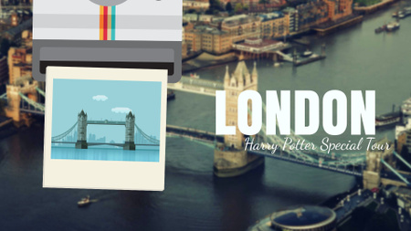 Tour Invitation with London Famous Travelling Spot Full Hd Video Full HD video Modelo de Design