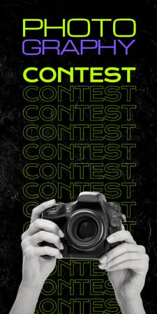 Photography Contest Ad Graphic Modelo de Design