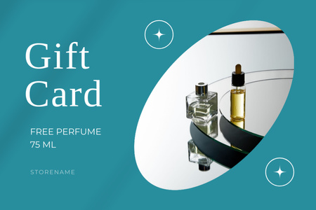 Ontwerpsjabloon van Gift Certificate van Speciale aanbieding van parfum