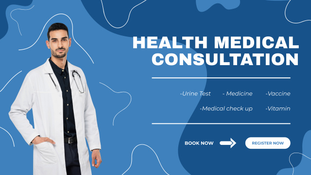 Offer of Health Medical Consultation Youtube – шаблон для дизайну