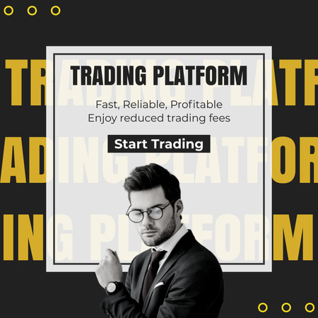 Platilla de diseño Comprehensive Stock Trading Platform for Successful Trading Animated Post