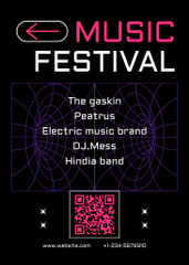Fabulous Music Festival Announcement In Summer