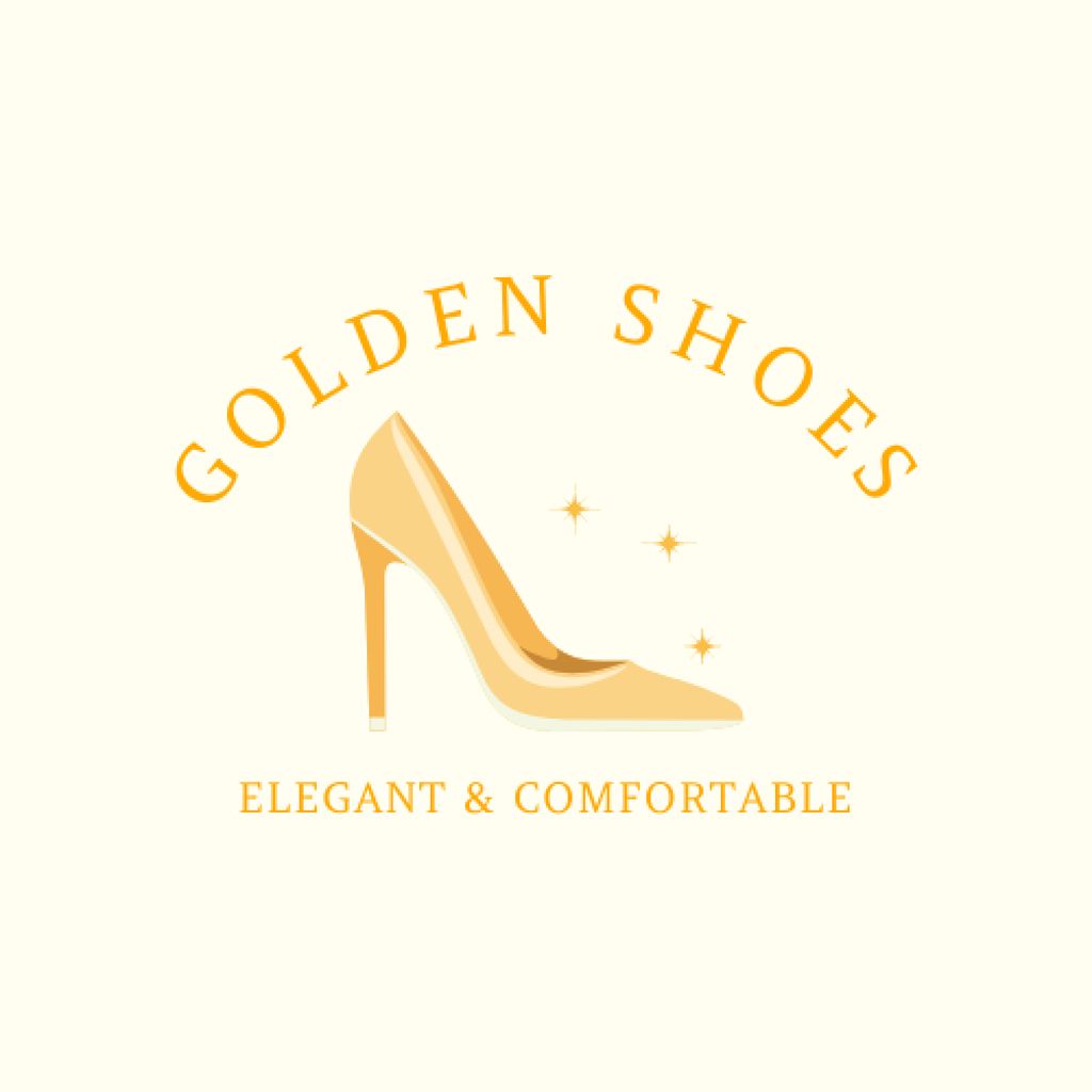 Designvorlage 
Shoe Store Advertisement für Logo