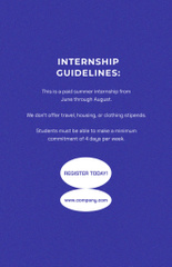 Job Training Announcement with Internship Program