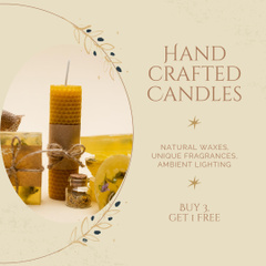Best Deal on Handmade Natural Wax Candles