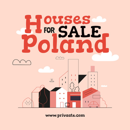 Property Sale Offer Instagram AD tervezősablon