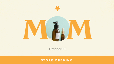 Modèle de visuel Skincare Offer on Mother's Day - FB event cover
