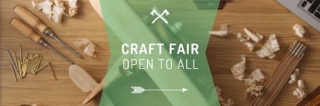 Craft fair in Pittsburgh Email headerデザインテンプレート