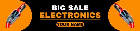 Big Sale of Household Electronics Ebay Store Billboard Šablona návrhu