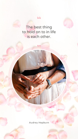 Valentines Day with Two Soulmates Instagram Story Design Template