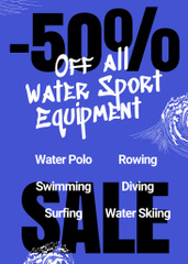 Water Sport Equipment Sale Offer