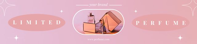 Designvorlage Limited Offer of Fragrances für Ebay Store Billboard
