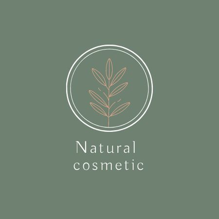 Modèle de visuel Logo natural - Logo