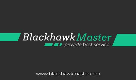 Modèle de visuel Master Services Offer - Business card