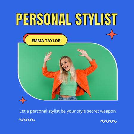 Services of Personal Stylist for Women Instagram Design Template