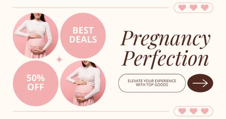 Best Deal on Top Maternity Goods Facebook AD Design Template