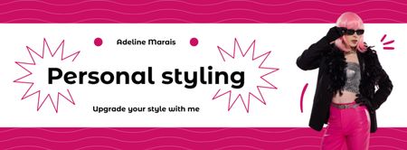 Wardrobe Makeover and Styling Services Facebook cover Design Template