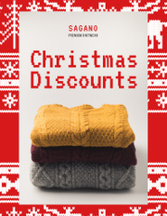 Christmas Discounts for Colorful Knitwear Offer