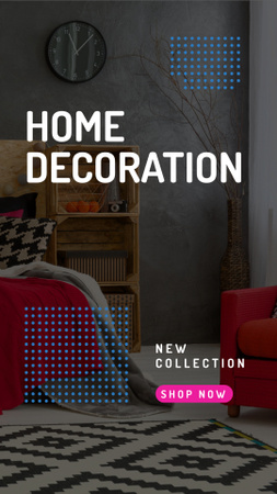 Cozy modern interior Offer Instagram Story Design Template