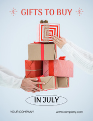 Generous Gift Buying for Christmas in July