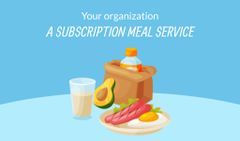 Yummy School Meal Service With Subscription And Milk