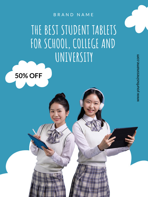 Template di design Great Back to School Offer Poster US