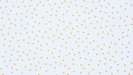 Plantilla de diseño de Little gold Stars Zoom Background 