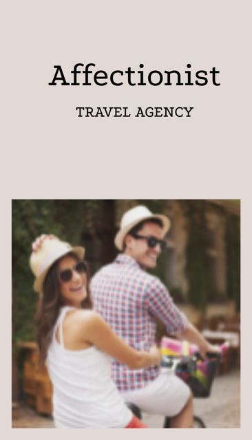 Travel Agency Services Offer Business Card US Vertical Modelo de Design