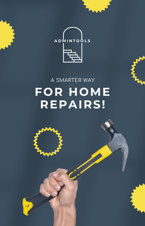 Ontwerpsjabloon van IGTV Cover van Home Repair Services Offer
