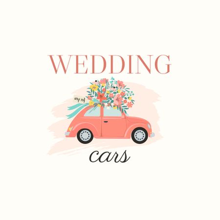 Platilla de diseño Wedding Cars Offer Logo