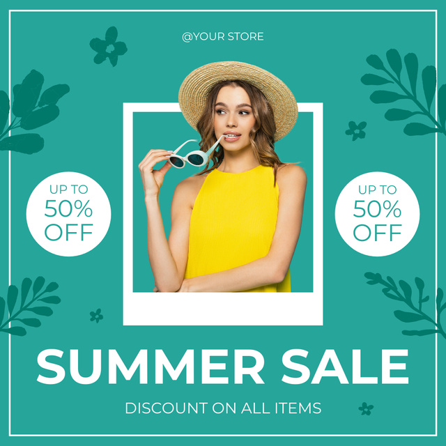 All Fashion Clothes Discount Instagram Design Template