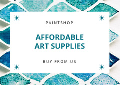 Exceptional Art Supplies Sale Offer With Watercolor Paint