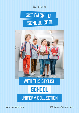 Back to School Special Offer Poster 28x40in Design Template