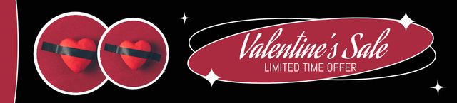 Modèle de visuel Valentine's Day Sale Limited Offer - Ebay Store Billboard