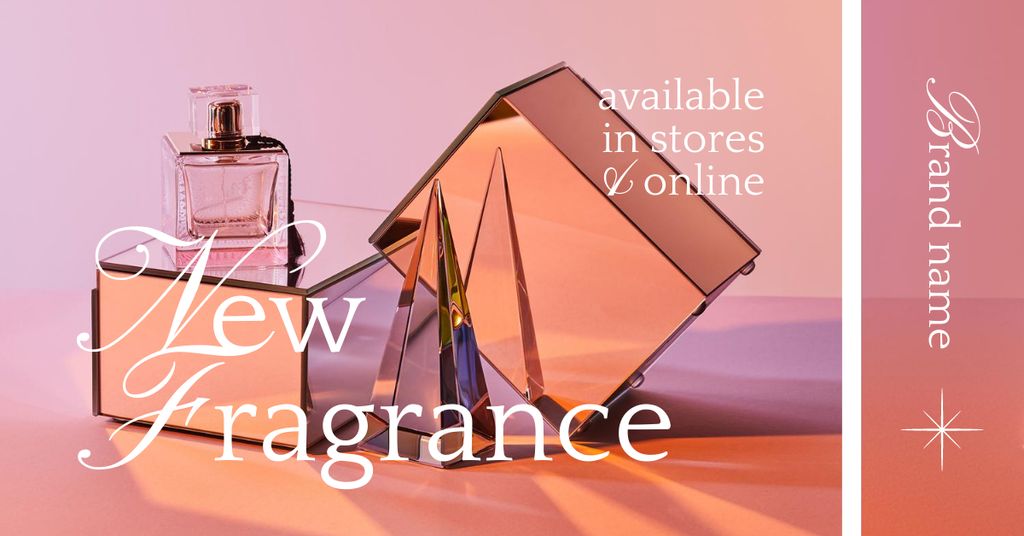 Fragrance Sale Ad Facebook ADデザインテンプレート